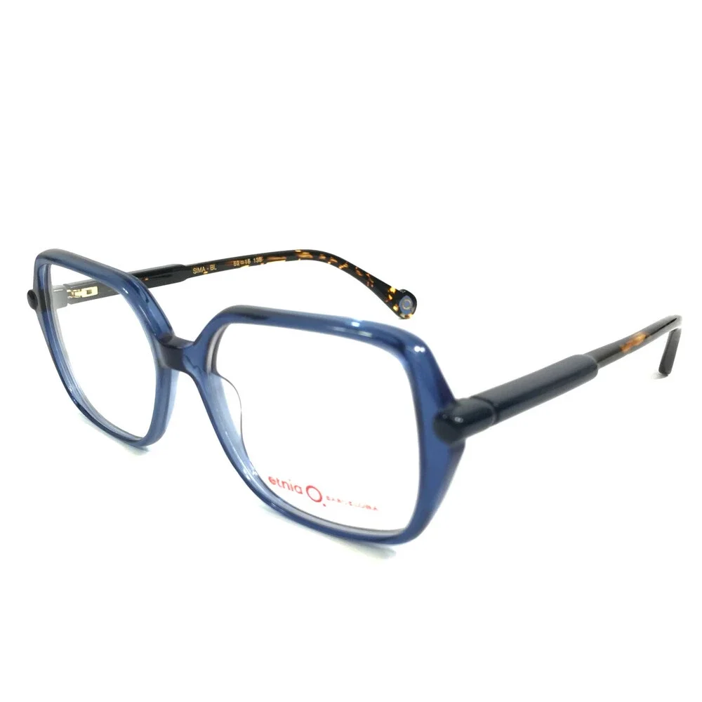 Etnia Barcelona Eyeglasses Frame SIMA BL Blue Tortoise Square Full Rim 52-15-138